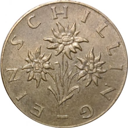 Австрия 1 шиллинг 1966 год