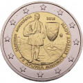 Греция 2 евро 2015 год - Спиридон Луис
