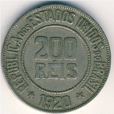 Бразилия 200 рейс 1920 год