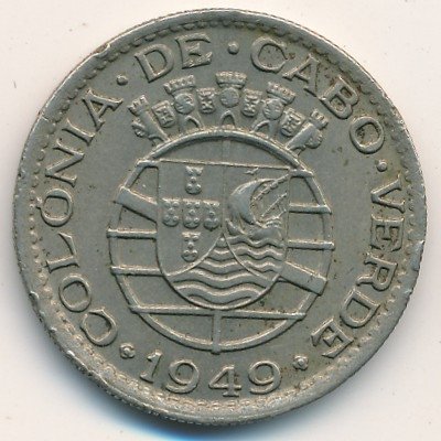 Кабо-Верде 1 эскудо 1949 год