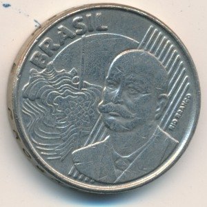 Бразилия 50 сентаво 1998 год