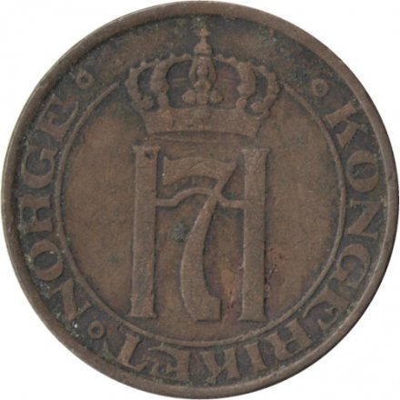 Норвегия 5 эре 1931 год