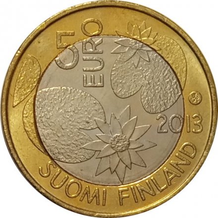 Финляндия 5 евро 2013 год - Лето