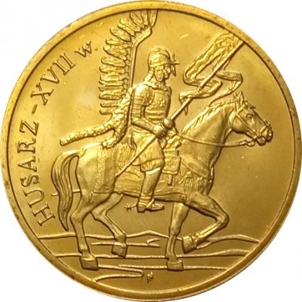Польша 2 злотых 2009 год - История польской кавалерии - Гусар 17 века