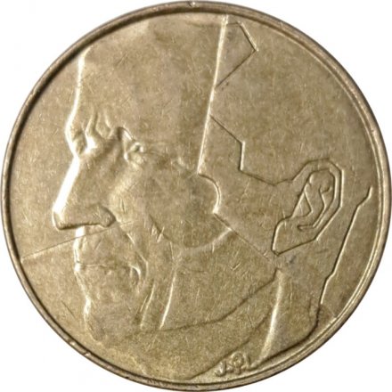 Бельгия 5 франков 1993 год BELGIE