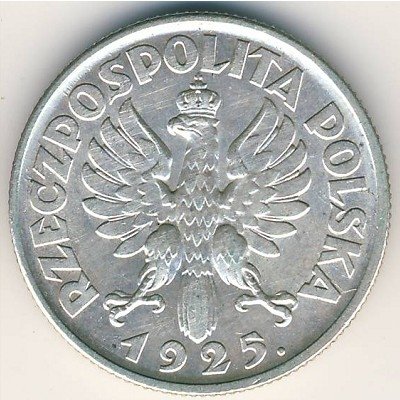 Польша 1 злотый 1925 год
