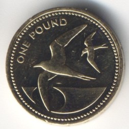 Остров Святой Елены и острова Вознесения 1 фунт 2006 год