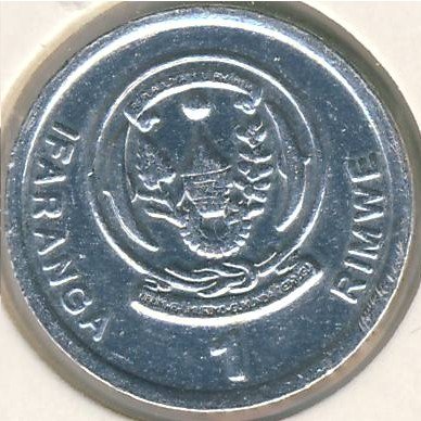 Руанда 1 франк 2003 год