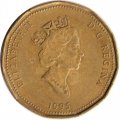Канада 1 доллар 1995 год - Памятник миротворческим силам