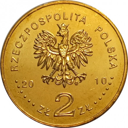Польша 2 злотых 2010 год - Памятники Польши. Кшешув