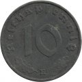 Третий Рейх 10 рейхспфеннигов 1943 год (E)