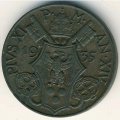 Ватикан 5 чентезимо 1935 год