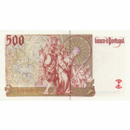 Португалия 500 эскудо 1997 год - Историк Жоао де Баррос UNC
