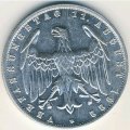 Веймарская республика 3 марки 1922 год (J)