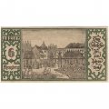 Германия (нотгельд) 50 пфеннигов 1921 год - Серия &quot;Районы Берлина&quot;. Кройцберг. Галльские ворота в Сахре в 1845 г. (вид 6) - UNC