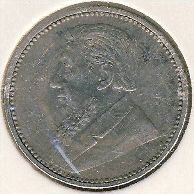 ЮАР 6 пенсов 1897 год