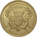 Великобритания 2 фунта 1986 год - XIII Игры Содружества