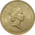 Великобритания 2 фунта 1986 год - XIII Игры Содружества