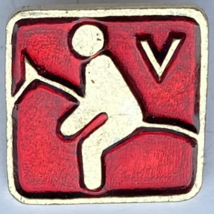 Значок. XXll Олимпиада 80. Москва 1980. Конный спорт. Выездка