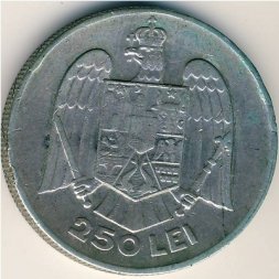 Румыния 250 леев 1935 год