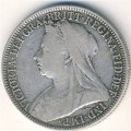 Великобритания 2 шиллинга (1 флорин) 1896 год