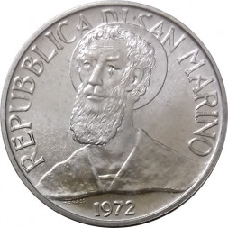 Сан-Марино 5 лир 1972 год - Святой Марин