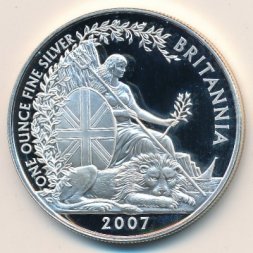 Великобритания 2 фунта 2007 год