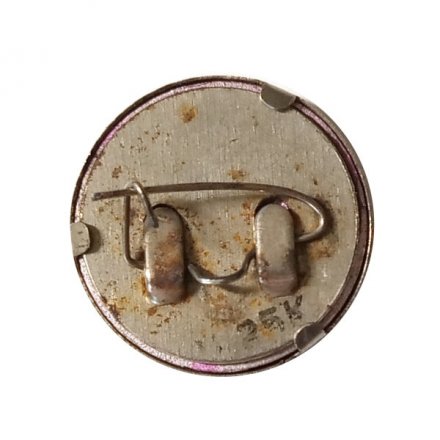 Значок В.И. Ленин. Серия &quot;Портреты&quot;, круглый, серый