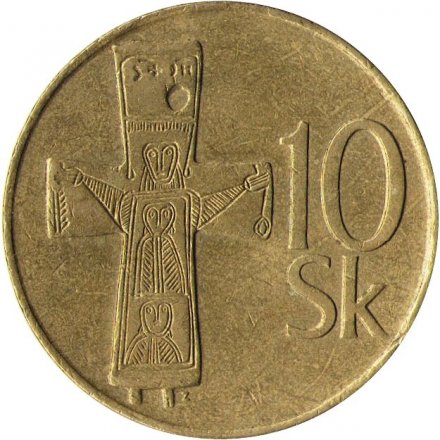 Словакия 10 крон 1995 год