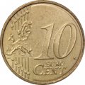 Словения 10 евроцентов 2007 год