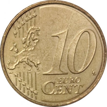 Словения 10 евроцентов 2007 год