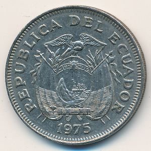 Эквадор 1 сукре 1975 год