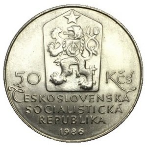 Чехословакия 50 крон 1986 год - Тельч