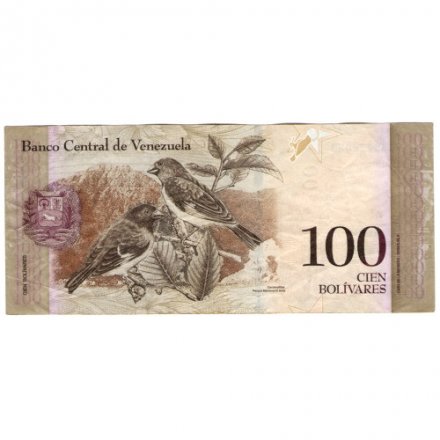 Венесуэла 100 боливаров 2012 год - VF