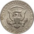 США 1/2 доллара 1973 год - Джон Кеннеди (D)