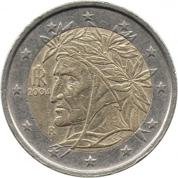 Италия 2 евро 2004 год