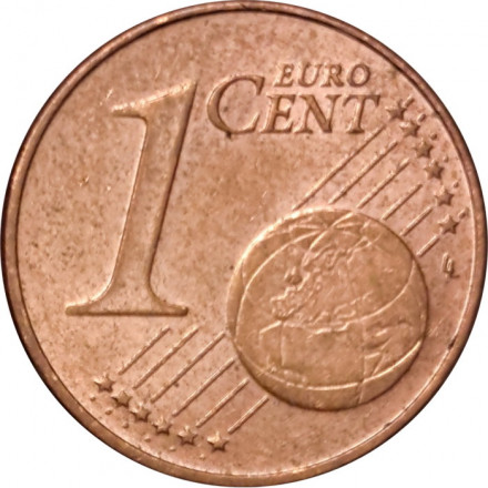 Германия 1 евроцент 2007 год (F)