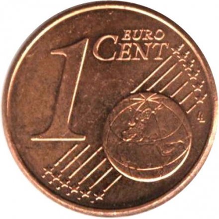 Германия 1 евроцент 2005 год (D)