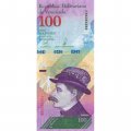 Венесуэла 100 боливаров 2018 год - Самора Эсекиель. Колумбийская коата - UNC