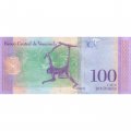 Венесуэла 100 боливаров 2018 год - Самора Эсекиель. Колумбийская коата - UNC