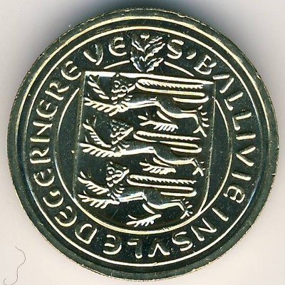 Гернси 1 фунт 1981 год