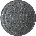 Западная Африка 100 франков 1971 год
