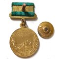 Знак Участнику всесоюзной сельскохозяйственной выставки, винтовой