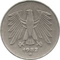 ФРГ 5 марок 1982 год (D)