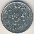 Турция - Османская империя 20 пар 1909 (1914) год (под тугрой цифра 5)