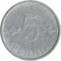 Финляндия 5 пенни 1984 год