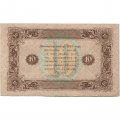 РСФСР 10 рублей 1923 год - второй выпуск - А.Беляев - VF+
