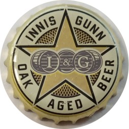 Пивная пробка Великобритания -  Innis &amp; Gunn. Oak Aged Beer