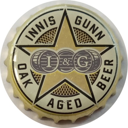 Пивная пробка Великобритания -  Innis &amp; Gunn. Oak Aged Beer