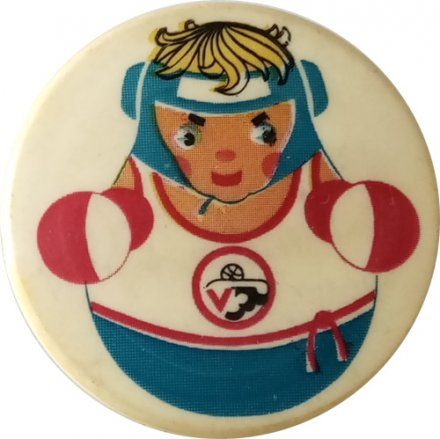 Значок Бокс. Чемпионат мира Москва 1989 г.